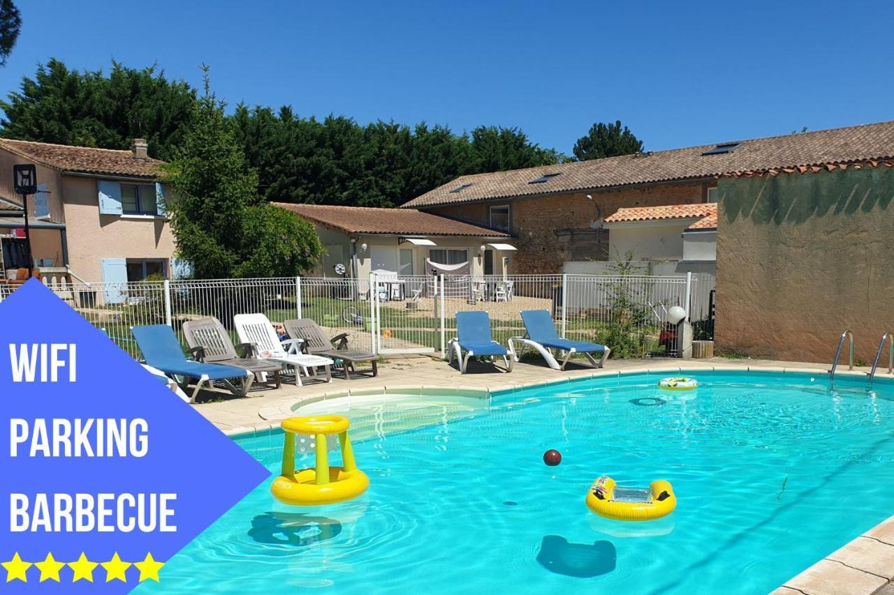 Bel Appartement T2 Climatise Avec Piscine Poitiers-Futuroscope-Creps De Poitiers Vouneuil-sous-Biard Екстериор снимка