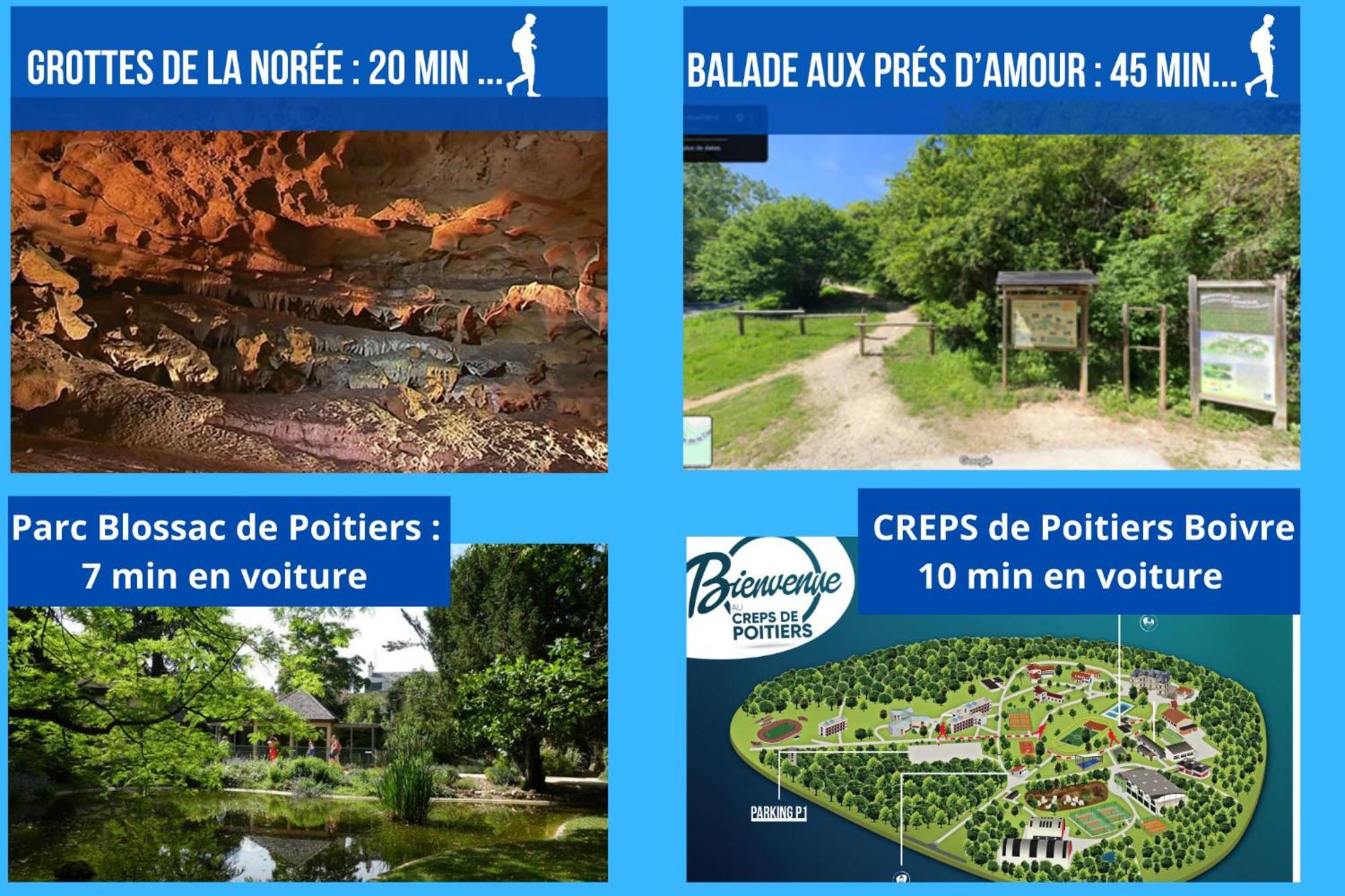 Bel Appartement T2 Climatise Avec Piscine Poitiers-Futuroscope-Creps De Poitiers Vouneuil-sous-Biard Екстериор снимка
